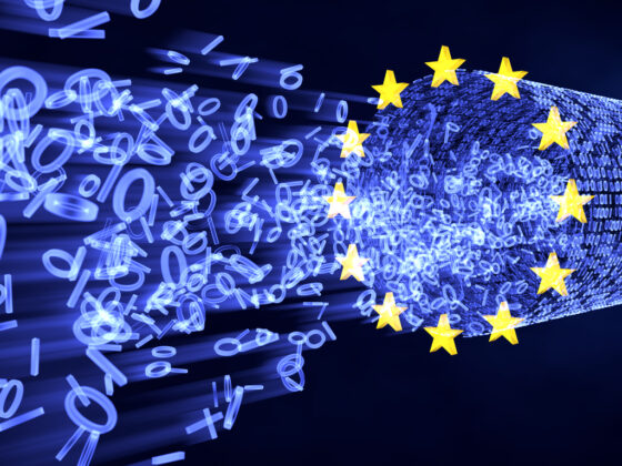 EU GDPR Bits and Bytes in Data Stream