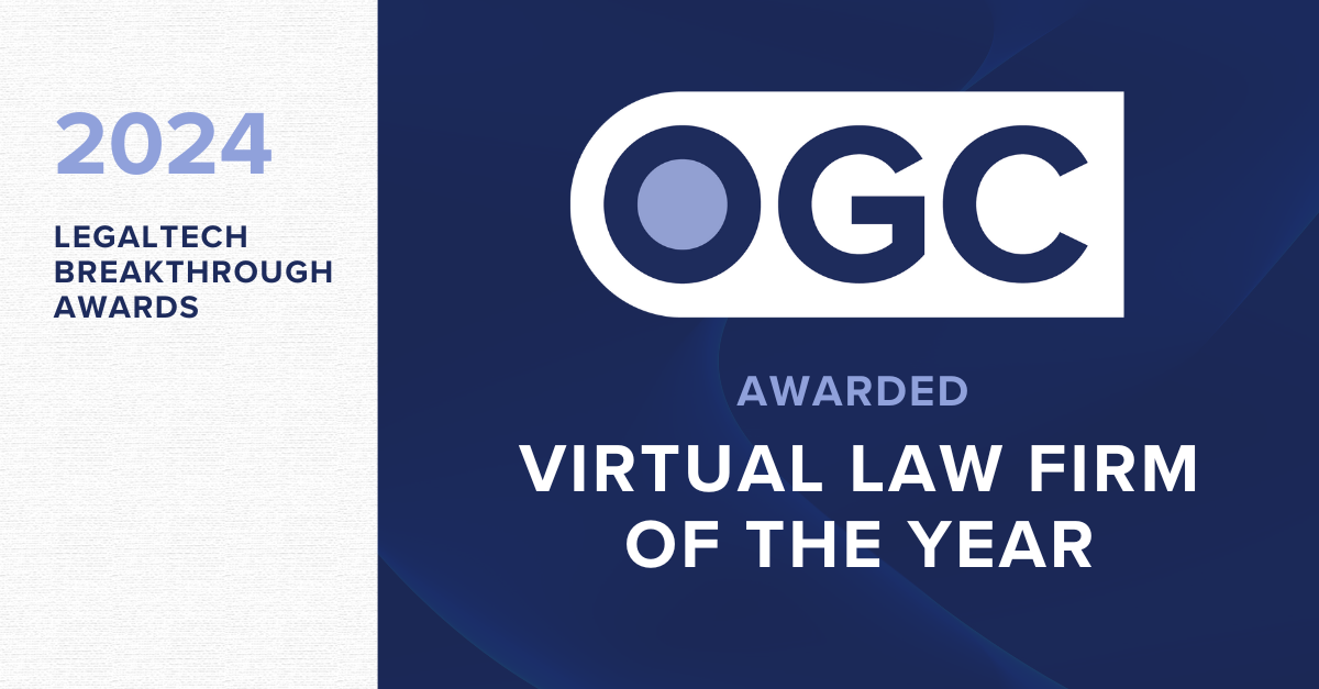 Legal Tech Breakthrough award