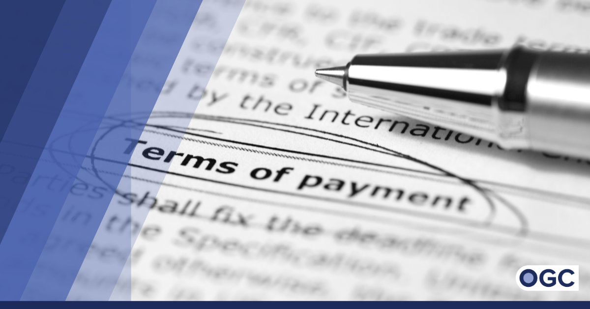OGC Payment Clauses: The Devil’s in the “Boilerplate”