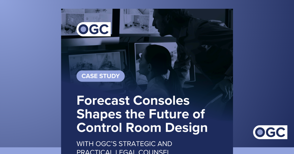 OGC Tools & Guides Case Study Forecast Consoles Shapes the Future of Control Room Design